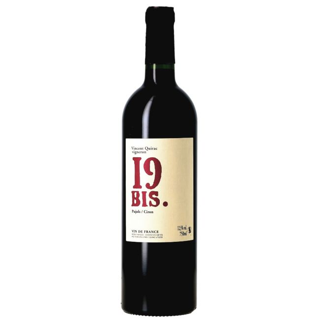 Clos 19 Bis, Vin de France, 2022