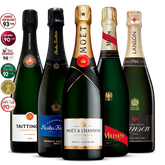 Pack 5 Champagnes Les Incontournables des Bulles 3.75l