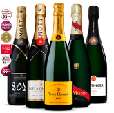 Pack 5 Champagnes de Grand Crus 3.75l