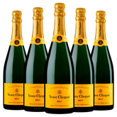 Pack 5 Veuve Clicquot Brut (Carte Jaune) Champagne N.V.